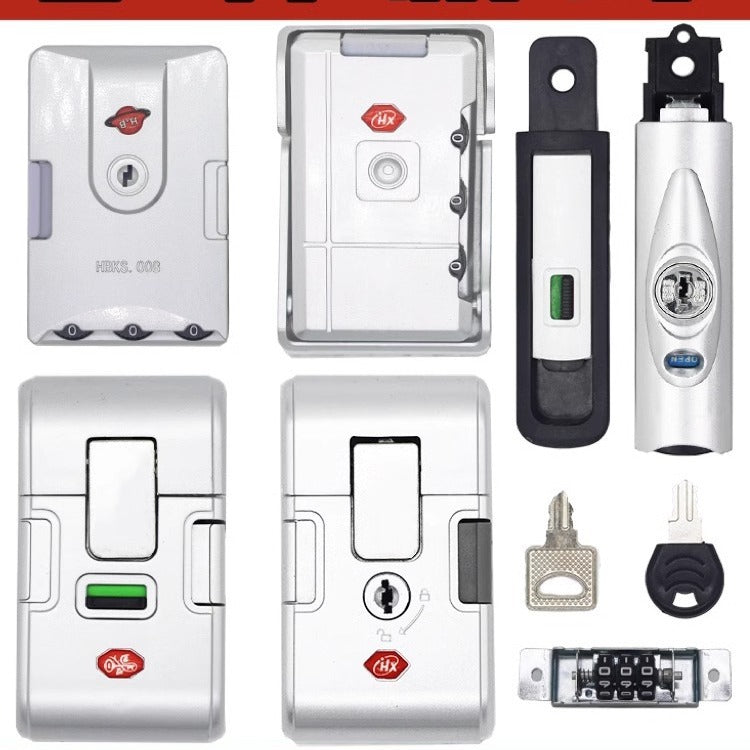 Luggage Lock Accessories Trolley Case Lock Suitcase Password Box Password Lock Universal Snap Parts Replacement