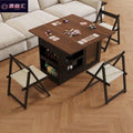 Modern minimalist tea table sintered stone coffee table living room home tea table multifunctional tea brewing table balcony tea table and chairs