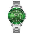 Douyin traffic live broadcast men water ghost quartz wrist watch student business men's watch calendar steel band watch large dial