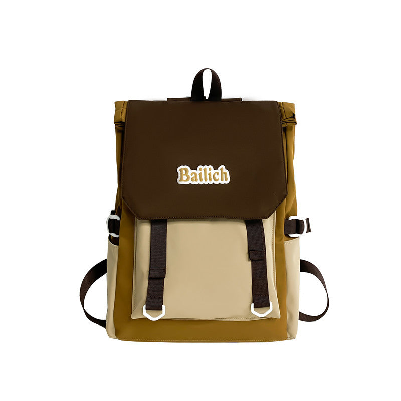 Cross-border new men's and women's backpacks, large-capacity backpacks, laptop bags, travel backpacks, and college students' school bags.