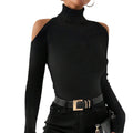 Aliexpress cross-border fashion: european & american chic, niche & elegant t-shirts - new spring/summer collection featuring subtle, eye-catching off-shoulder designs