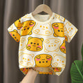 Short t-shirt-little yellow bear