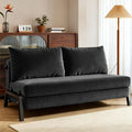 New trendy sofa bed: convertible folding sofa bed, multifunctional for home living room or balcony, single person expandable folding bed