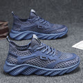 Men's mesh shoes 2024 new summer breathable hollow-out thin mesh men's shoes mesh casual sports running air conditioning shoes