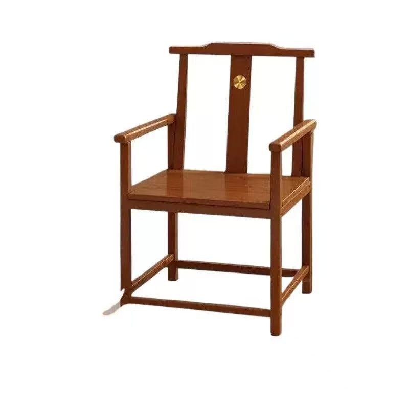 Ancient style table and chair comb chair official hat chair coffee table three-piece office chair new chinoiseriefor home tea table and chair dining table and chair