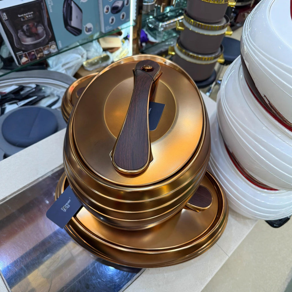 3pcs egg-shaped high-end thermal insulation box 4l-5l-6l zka400 500 600