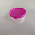Round sauce container set (4-piece, bulk packaging)