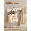 Cream style coat hook white entrance door rear hook classy entrance clothes hanger wall wall hanging without drilling