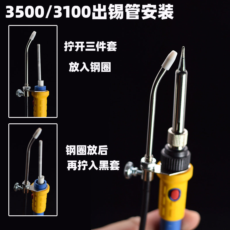 3100 Dual-purpose soldering machine Electric soldering iron set Automatic soldering machine Foot pedal soldering machine