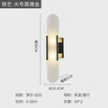All copper marble wall lamp bedroom accessible luxury post-modern living room designer creative bench bedside lamp wall lamp wall lamp