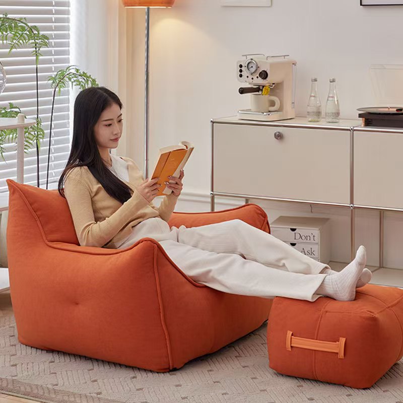 Lazy sofa little monster tatami bean bag sofa nest chair bedroom balcony single small sofa lounge chair manufacturer