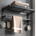 Towel rack, no punching required, bathroom, shower room, bathroom storage rack, toilet, foldable towel rack, hanging rack for home