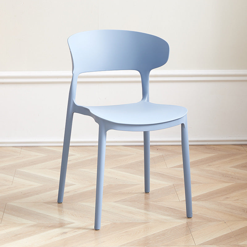 Thickened plastic chair commercial restaurant chair for home dining chair popular back chair office stool training conference seat
