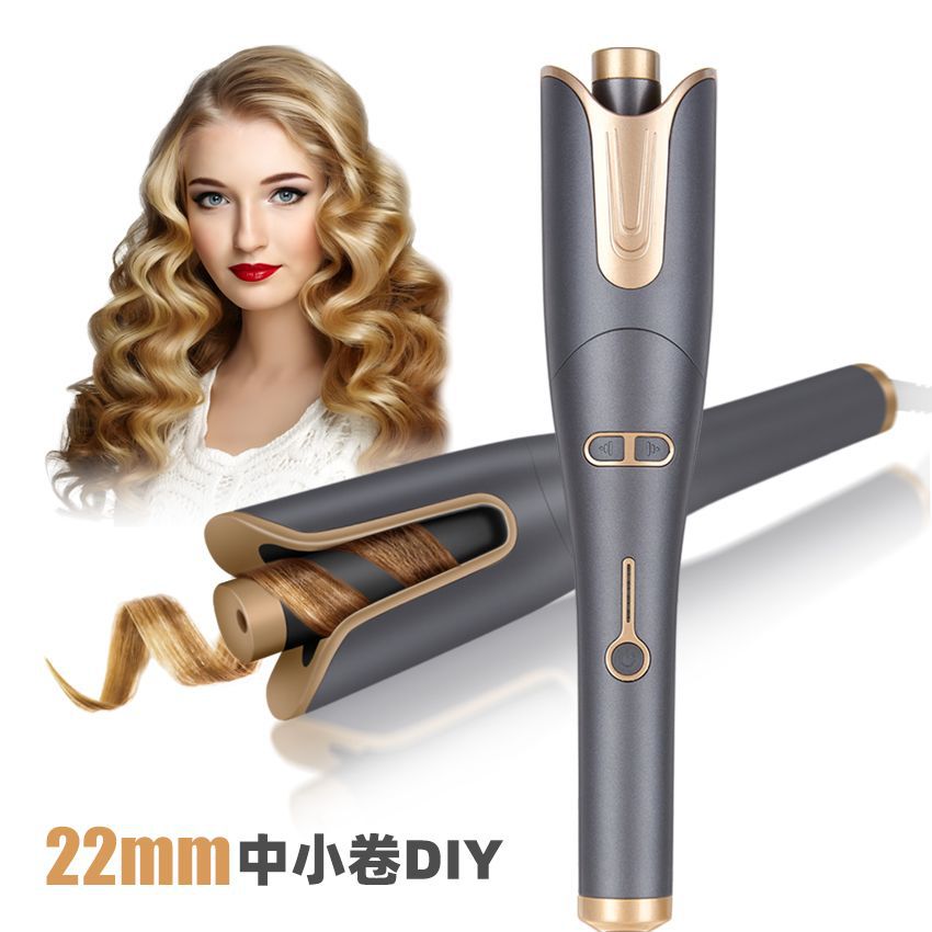 Cross-border rose roll automatic curling iron does not hurt hair, lazy electric curling iron, multi-functional intelligent hair perm