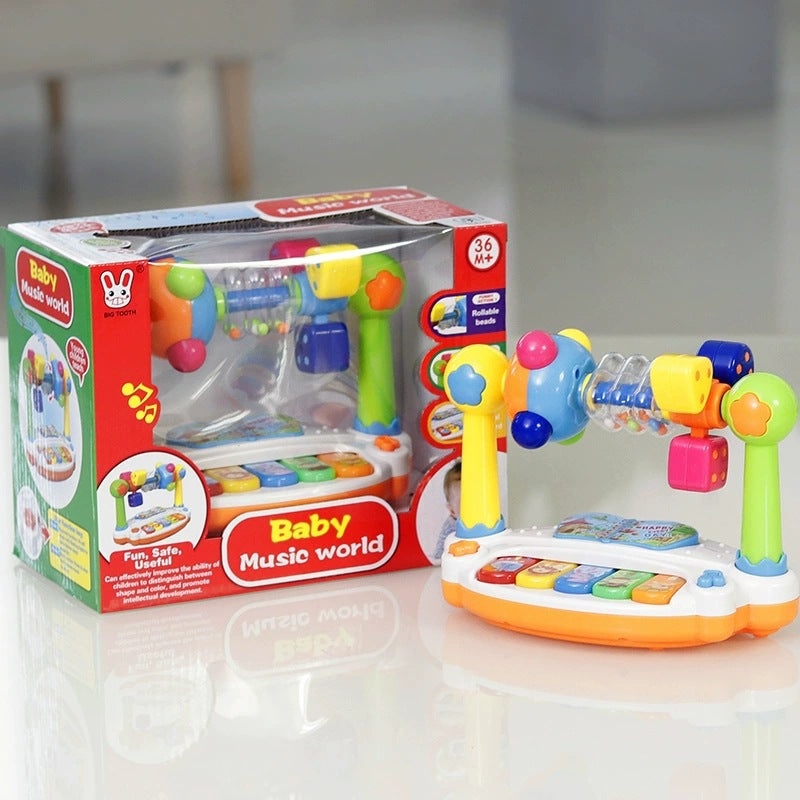 children's early education learning piano enlightenment lighting music piano pat piano drum baby toys wholesale