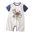 Kids' summer short-sleeve romper, newborn bodysuit, infant cotton onesie, baby boy and girl playsuit