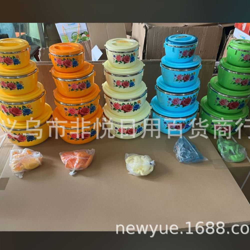 Wholesale direct from export manufacturers: stainless steel insulated lunch boxes - commercial, home, and student meal containers