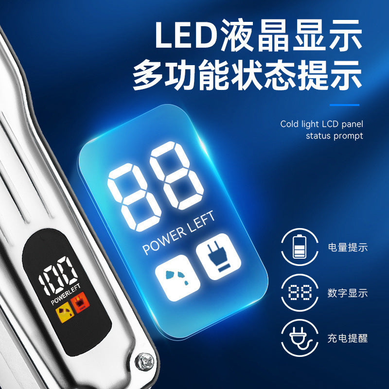 new arrival electric hairdresser, full metal body, lcd digital display, powerful power electric hair clipper, hair salon special hair