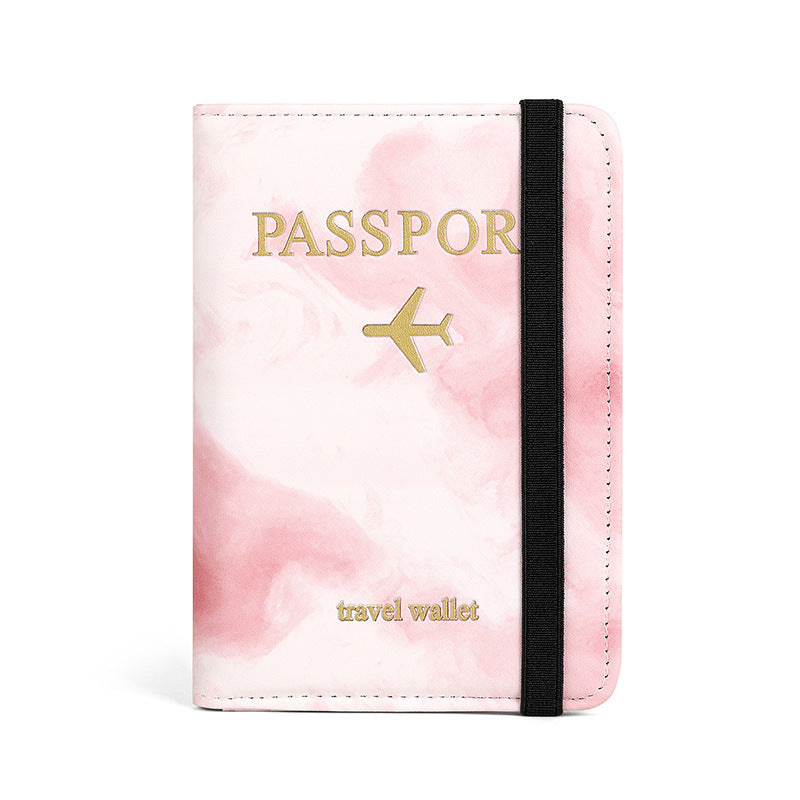 spot free shipping RFID US passport cover multi-functional passport bag passport card cover integrated storage leather bag