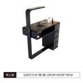 Manufacturer's new arrival porcelain-free manicure table with marble tabletop, dust-proof with vacuum cleaner socket, manicure table and chair set