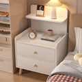 Multifunctional bedside table can hold table lamps, books, bedroom storage cabinets, rental houses, simple assembly, space-saving bedside cabinets