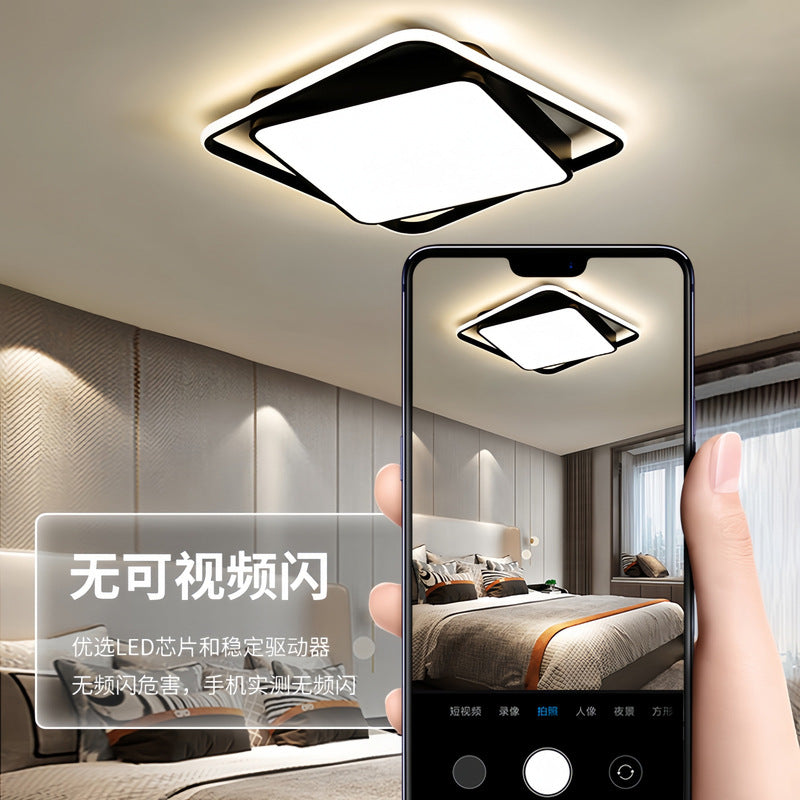 Bedroom light 2024 new Internet celebrity explosion LED ceiling light living room light simple modern room master bedroom lighting