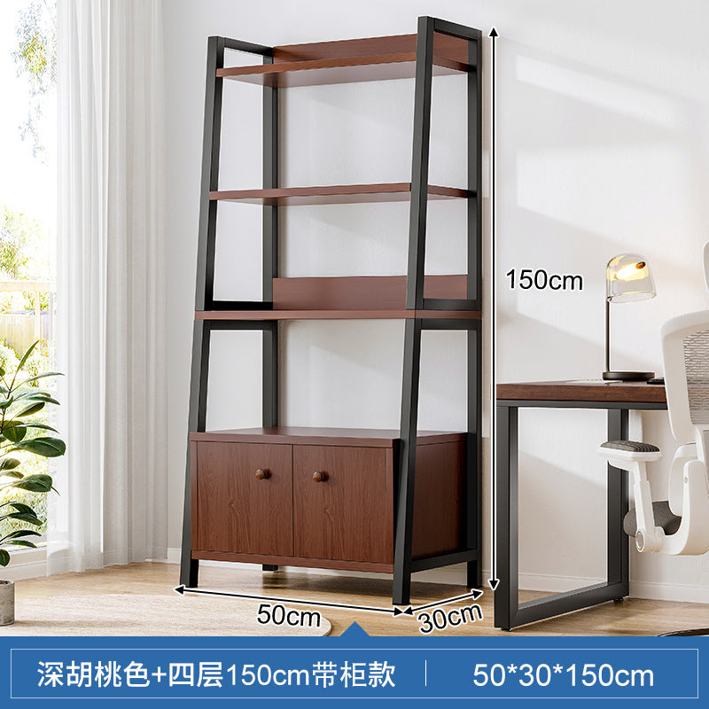Shelf Shelf Floor-to-ceiling Bedroom Multi-layer Storage Living Room Storage Display Shelf Office Super Load-bearing Iron Shelf
