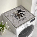 Washing machine cover, refrigerator dust cover, waterproof sun protection cover, coffee table bedside table, no-wash leather mat