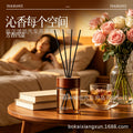 Indoor fragrance rattan diffuser aromatherapy for home fireless aromatherapy indoor long-lasting for homeclassy rattan aromatherapy