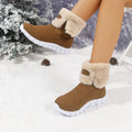 winter new arrival: plus-size warm snow boots for cross-border e-commerce. sizes 36-43 available. wholesale options and dropshipping services available for  and