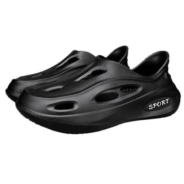 Coconut hole shoes men's summeroutweareva toe cap slippers outdoor casual sports beach sandals men's slippers