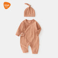 Babibele butterfly romper - premium cotton bodysuit for newborns & infants (spring/autumn) - includes hat