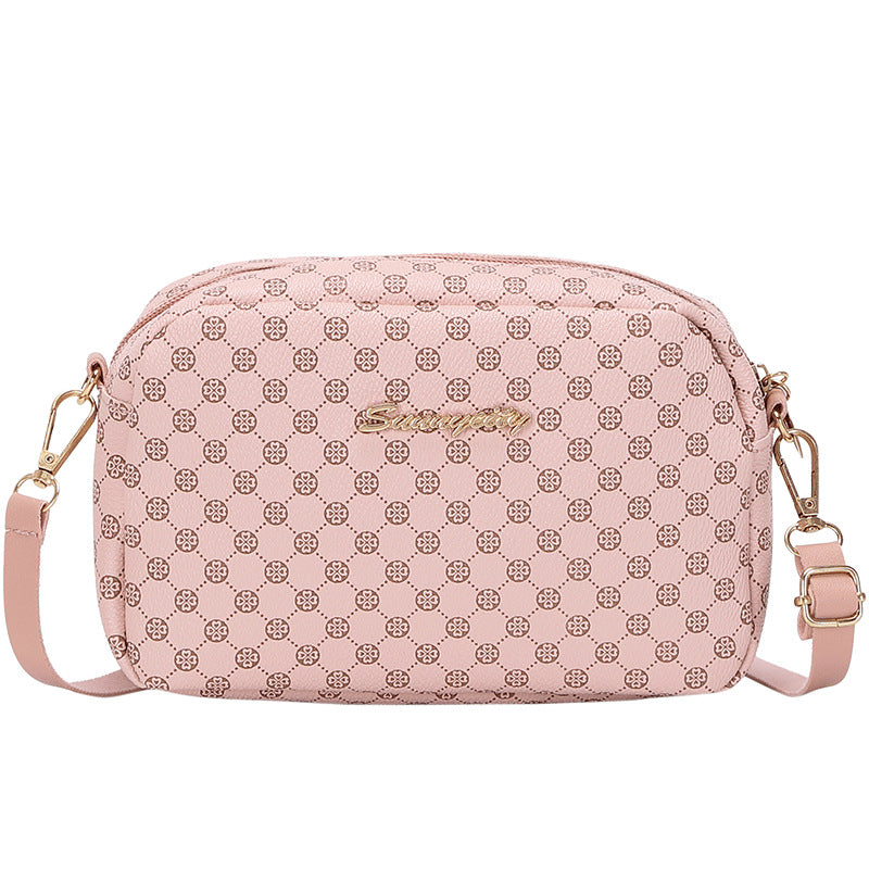 Flower material small square bag 2021ladies bags  bag women's one wholesale Korean version chain messenger bag