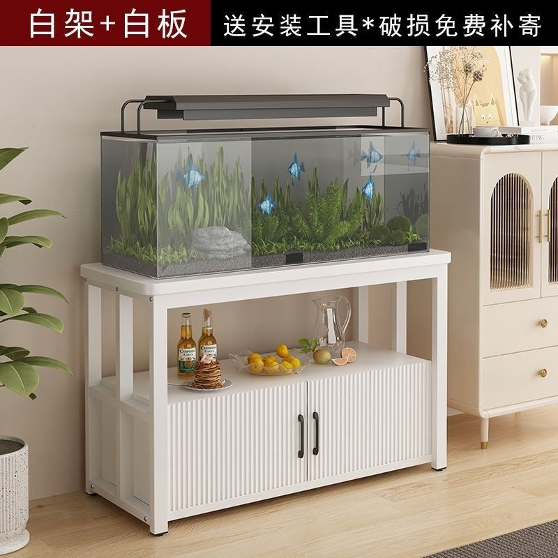 Fish tank cabinet living room fish tank rack load-bearing bottom base storage rack iron fish tank bottom frame for home multi-layer storage cabinet