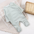 Newborn baby romper long sleeve jumpsuit autumn winter thickened sleepsuit clothes foreign trade children's wear bodysuit