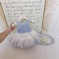 Girls' princess dress summer style kids' tank dress tutu dress children's dress 3-8 years old - dropshipping available