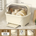 Drain cupboard kitchen bowl tableware box for home storage box with lid bowl rack dishes dishes rack dormitory