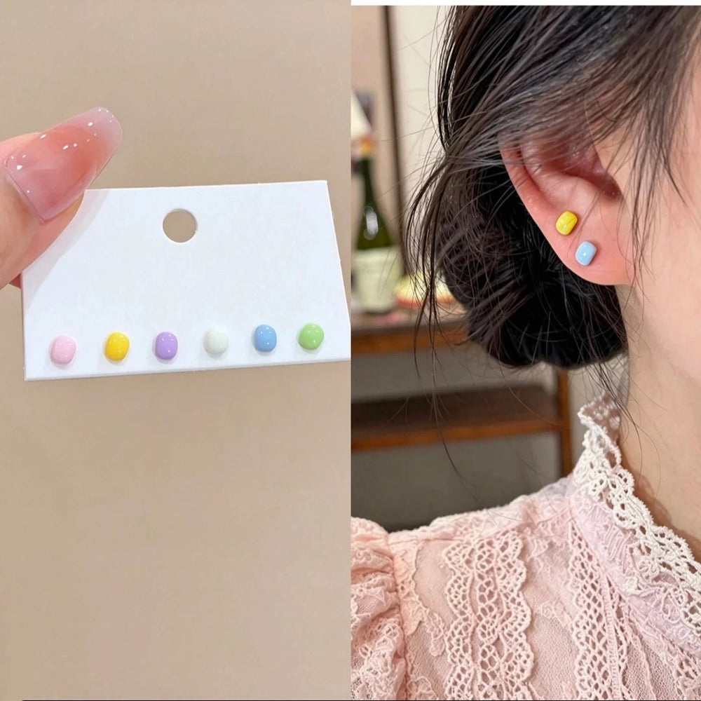 Colorful dopamine jelly bean earrings - seriously stunning, unique, and chic! 2026 new arrival, high-end style
