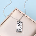 Wholesale alloy square pendants - new fashion jewelry for women, perfect for cross-border e-commerce: trendy letter, star, sun, and moon necklaces