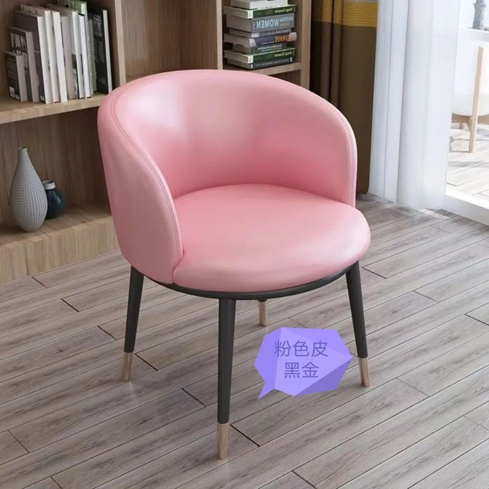 Office chair modern casualfor home desk back chair balcony casual office reception dressing table for home dining chair