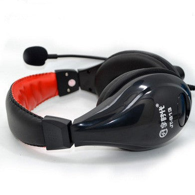 Yu times jt-813 mobile phone and computer head dual-use single-plug dual-plug wearable headset microphone gaming headset with microphone