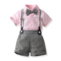 Export boyssuit summer dress new arrival kids kids wear spring and summer boys handsome baby clothes trendy