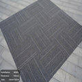 Extra thick commercial carpet for office use - large area, wear-resistant, quiet, square interlocking tiles for office buildings and conference rooms