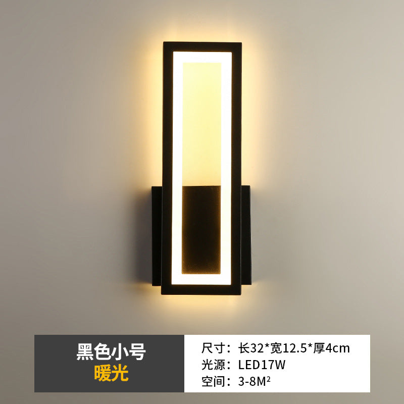 Wall lamp line bedroom bedside led modern simple stairs living room background wall wall wall lamp aisle corridor light luxury