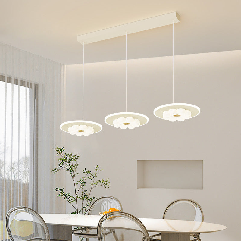 Living room light cream wind Internet celebrity new small hanging ball bubble ceiling light romantic atmosphere bedroom lighting whole house package