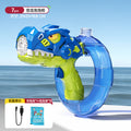 High-capacity electric bubble machine for kids - 2025 new model, fully automatic handheld bubble gun toy for girls and boys