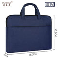 Office satchel bag canvas document bag information bag conference bag computer bag document bag briefcase business gift