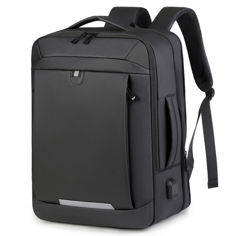 New Backpack Men's Large Capacity Expansion Portable Backpack Outdoor Travel Backpack Business Computer Bag School Bag