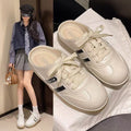 Slippers 2025new arrival toe-toe pedal summer outwear super popular fashion german training shoes half-toe pedal lazy sandals