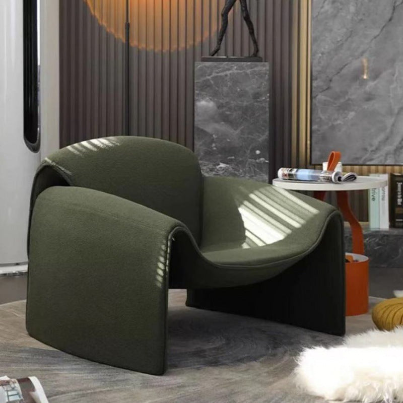 Influencer-approved, affordable luxury crab chair: italian-style creative single sofa for small living rooms, balconies, and bedrooms - the perfect lazy lounger